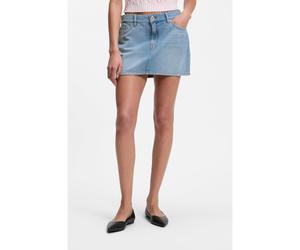 HUGO Minigonna cinque tasche in denim blu - Style Galanie_2_B, 50566145 Celeste L