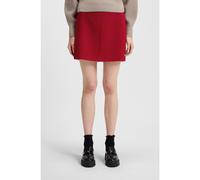 HUGO Minigonna dalla linea svasata con effetto texturizzato - Style Ramine, 50547637 Rosso 46