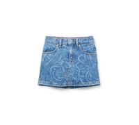 HUGO Minigonna per bambine in denim elasticizzato con motivo Paisley inciso al laser - Style G13106/Z1004A, G13106 A disegni 150