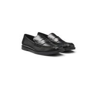 HUGO Mocassini penny in similpelle con logo scomposto - Style Liora_Loafer_brom, 50557749 Nero 37
