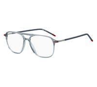 HUGO Montatura HG1232 Blue 53/15/145 Uomo