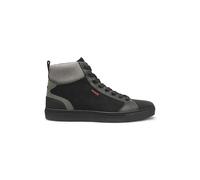 HUGO Sneakers high-top in mesh e pelle scamosciata sintetica - Style Morrie_hito_nkpu, 50552659 Nero 43