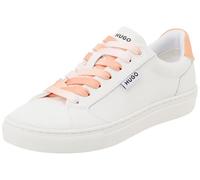 HUGO Morrie_Tenn_cnvpu, Scarpe da Ginnastica Donna, Open White, 35 EU