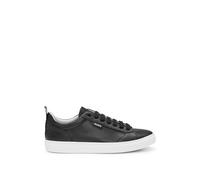 HUGO Sneakers in similpelle con suola preformata ed etichetta con logo laterale - Style Morrie_Tenn_napuW, 50523527 Nero 37