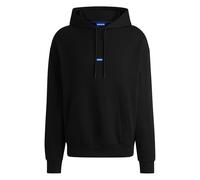 HUGO Felpa 'Nalonso' blu / nero / bianco, Taglia XL