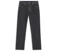 HUGO Jeans baggy fit in denim nero con logo effetto sbiadito - Style Nate, 50547152 Grigio scuro 32/30