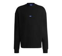 HUGO Felpa 'Nedro' azzurro / nero / bianco, Taglia L