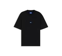 HUGO Maglietta 'Nieros' blu chiaro / nero / bianco, Taglia XL