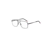 HUGO Occhiali da vista in metallo nero con doppio ponte - Style HG 13220035517, 58137970 Nero pz.