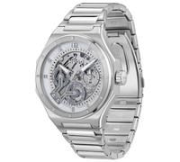 HUGO Orologio analogico '#GRAIL SKELETON' navy / argento, Taglia One Size