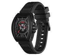 HUGO Orologio con quadrante semitrasparente e cinturino in silicone - Style #HUGO ID, 58565066 Nero pz.