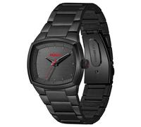HUGO Orologio placcato nero Telly con cassa a forma rétro - Style #TELLY, 58733342 Nero pz.