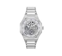 HUGO Orologio analogico '#GRAIL SKELETON' navy / argento, Taglia One Size