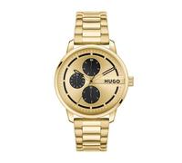 HUGO Orologio color oro con contatori neri - Style #STAMP MULTI, HB1530385 Oro pz.