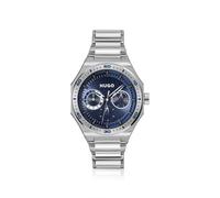 HUGO Orologio color argento con quadrante blu - Style #GRAIL SPORT, 58244982 Color argento pz.