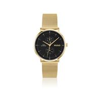 HUGO Orologio dorato con quadrante nero - Style #STYLE, 58733330 Color oro pz.