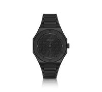 HUGO Orologio in alluminio nero con quadrante con logo testurizzato - Style #GRAIL LIGHT, 58244979 Nero pz.