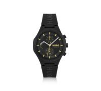 HUGO Orologio nero con cinturino in silicone con logo - Style #LIT MULTI, 58244991 Nero pz.