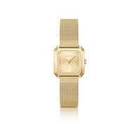 HUGO Orologio quadrato dorato con bracciale maglia mesh - Style #HAZEL, 58733344 Color oro pz.