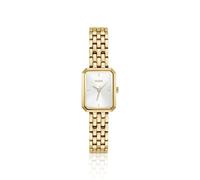 HUGO Orologio con Movimento al Quarzo a Tre Lancette da Donna Collezione #COSY con Cinturino in Acciaio Inossidabile Oro Giallo Chiaro, 1540179, Gold