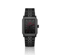 HUGO Orologio rettangolare placcato nero con quadrante nero - Style #STEEZE, 58858282 Nero pz.