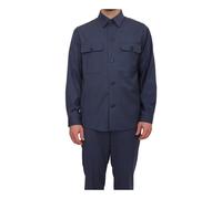 Hugo - Overshirt dalla vestibilità rilassata - - Jackets - Uomo - Blu - XL