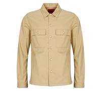 HUGO Overshirt Epoldo in Beige EU XL