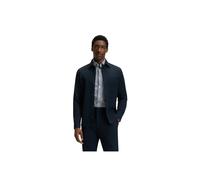 Hugo - Overshirt relaxed-fit in twill stretch performante - -Jackets -Uomo -Blu -L