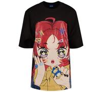 HUGO Oversized Tee_b_4 Maglietta, 002nero, L Donna