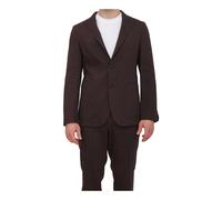 BOSS Giacca da completo slim fit in lino tecnico lavabile - Style P-Hanry-WG-262, 50561959 Marrone scuro 56