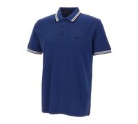 Hugo - Polo Blu con Dettagli a Contrasto - -Tops -Uomo -Blu -2XL