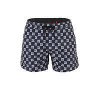 HUGO Pantaloncini da bagno 'AARON' navy / nero / bianco Uomo HUGO XL