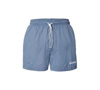 HUGO Pantaloncini da bagno 'HAITI' blu fumo / bianco Uomo HUGO XXL