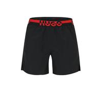 HUGO Pantaloncini da bagno 'TAPI' rosso / nero Uomo HUGO M rosso / nero