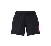 HUGO Pantaloncini da bagno 'TIKI' rosso acceso / nero Uomo - Premium - Biancheria e abbigliamento da mare - Moda mare - Pantaloncini da mare HUGO S