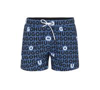 HUGO Pantaloncini da bagno 'TORTUGA' zappiro / nero / bianco Uomo HUGO M zappiro / nero / bianco