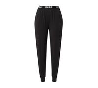 HUGO Pantaloncini da pigiama nero / bianco Donna HUGO S