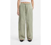 HUGO Pantaloni a gamba larga in cotone manocarta - Style Hutanda-1-W_B, 50557311 Calce 44