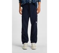 HUGO Pantaloni cargo relaxed fit in cotone effetto denim - Style Gadic242W, 50552121 Blu scuro L