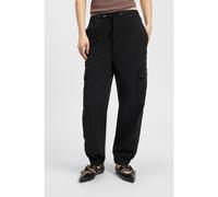 HUGO Pantaloni cargo relaxed fit in cotone elasticizzato - Style Hisune-1-D_B, 50511288 Nero 44