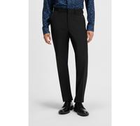 HUGO Pantaloni con fit moderno in misto lana elasticizzato ad alte prestazioni - Style Tom253X-MH, 50540150 Nero 52