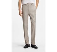 HUGO Pantaloni con fit moderno in twill elasticizzato - Style Tom263X, 50566984 Beige 50