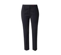 HUGO Pantaloni con piega frontale 'Hetana' blu scuro, Taglia 36
