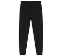 HUGO Pantaloni del pigiama in misto cotone con logo ricamato - Style Austin Pants, 50532012 Nero L