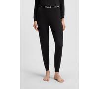 HUGO Pantaloni del pigiama in jersey elasticizzato con elastico in vita con logo e fondo gamba elastico - Style UNITE_PANTS, 50490703 Nero XS