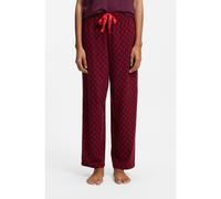 HUGO Pantaloni del pigiama stampati in modal elasticizzato e cotone - Style CASUAL PANTS, 50556937 Rosso scuro XL