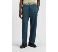 HUGO Pantaloni della tuta HUGO x RB a vestibilità oversize con vita a righe elasticizzata - Style Dolmapan_RB, 50549308 Blu scuro M