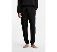 HUGO Pantaloni della tuta in misto cotone con fondi a coste e profili con logo - Style NOAH PANTS, 50566158 Nero L