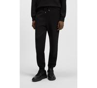 HUGO Pantaloni della tuta in misto cotone con logo scomposto - Style Dimacs, 50533695 Nero XL