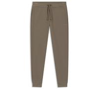 HUGO Pantaloni della tuta in terry di cotone con logo a contrasto - Style Dayote232, 50489617 Marrone M